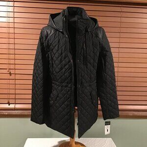 Ralph Lauren "Lauren Label" Woman's Quilted Hooded Coat (NWT)